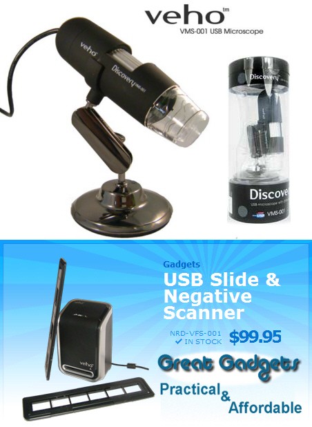USB Powered Appliances Negative Film 35mm Scanner USB Desktop Electronic High Zoom 200x Microscope